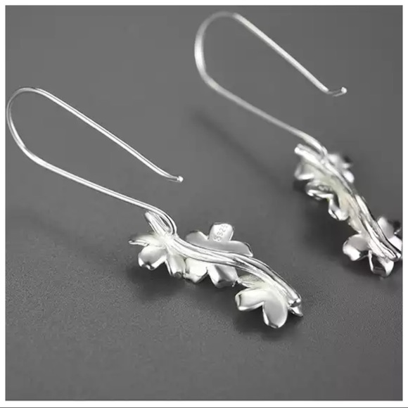 🎁 Artisan Handmade 925 Silver The Zytka Flower Earrings - Picture 4 of 9